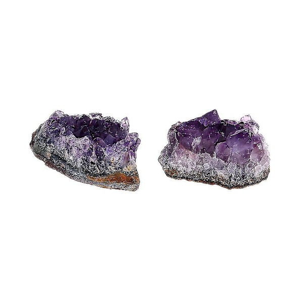 Natural Raw Amethyst Quartz Crystal Cluster Healing Specimen Decor