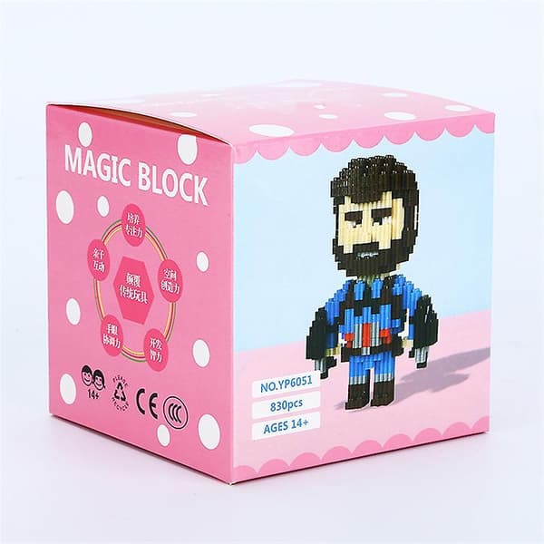 Toy Building Blocks Stall Small Particles High Difficulty Puzzle Assembled Toys-style 40