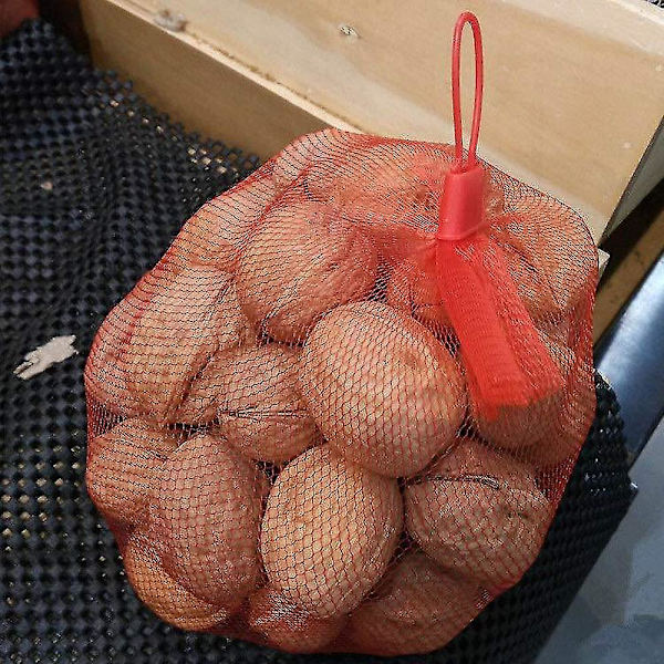 Reusable Net Bag, 200 Pieces Nylon Mesh Vegetable Net Bag, Fruit And Vegetable Packaging Net, For Egg Net Bag, Fruit Net Bag Ruikalucky