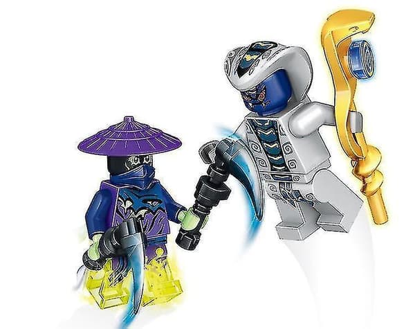 Phantom Ninja Building Blocks Minifigure Ninja Vs. Snake 24 Puzzle Assembled Building Block Toys