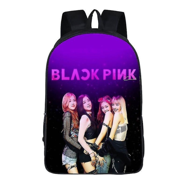 Black Pink Idol Backpack, Black Pink Idol Surrounding-a