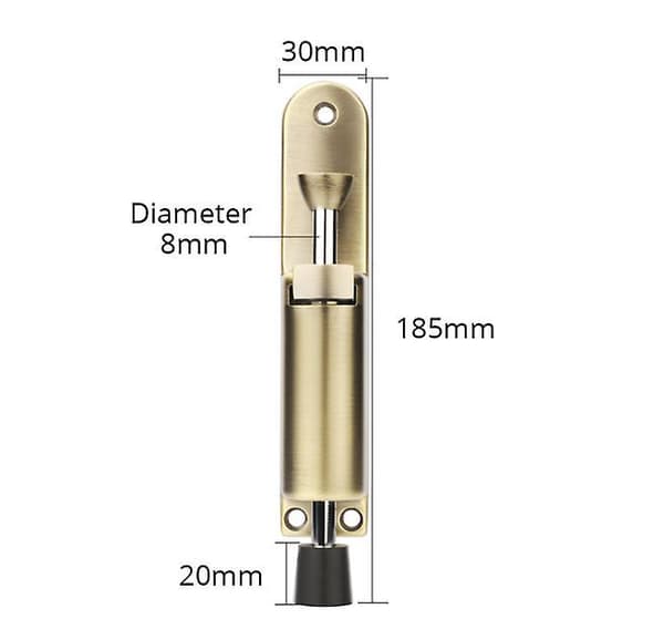 Zinc Alloy Adjustable Door Stopper