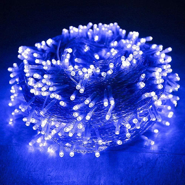 100M 1000 LED Julelys Utendørs Eventyrlys Garland Ferie Bryllupsfest Eventyr Garland