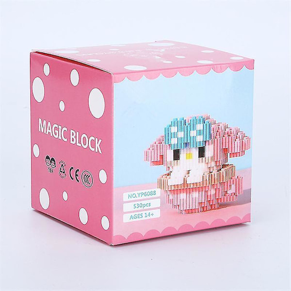 Vorallme Toy Building Blocks Stall Small Particles High Difficulty Puzzle Assembled Toys-style 61