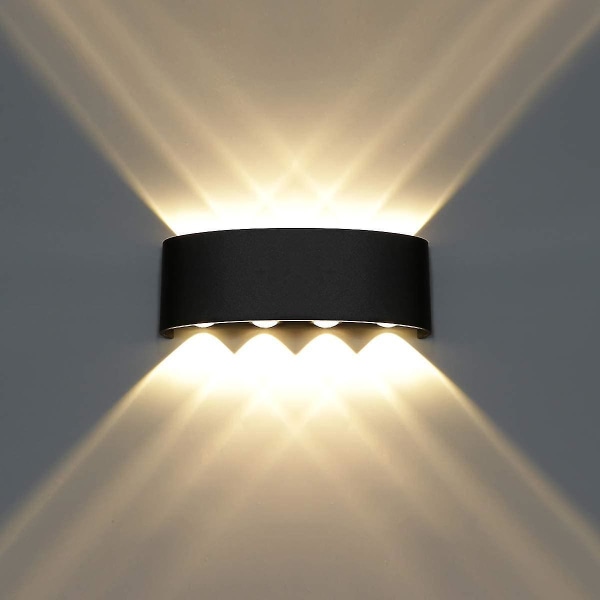 Modern Led Wall Lamp Wall Sconce Up Down Waterproof Aluminum Led Wall Washer Indoor Outdoor For Bath