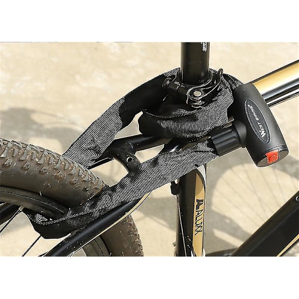 Bicycle Lock Bicycle Security Anti-theft Chain Lock With 2 Keys Key Lock 23 inches
