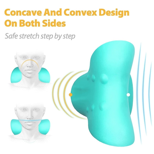 Neck Traction,neck Pillow,neck Support,neck Relaxer,portable Cervical Traction Pillow, Ergonomic Traction Neck Support Pillow For Neck Pain Relief-gre