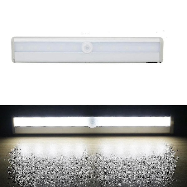 6/10- Wireless Led, Under Cabinet, Closet Light, Motion Sensor, Night Light 10 Led Cool White