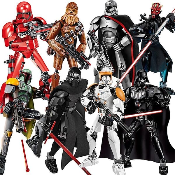 Star Wars Rakennuspalikkahahmo Tiililelu Lapsille