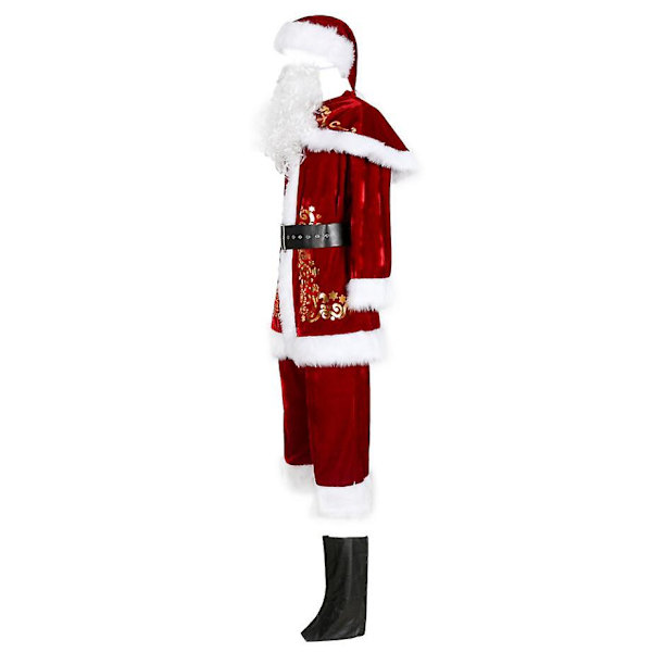 Adult Christmas Cosplay Clothing Couple Santa Claus Set Men(m-xxxl) XL