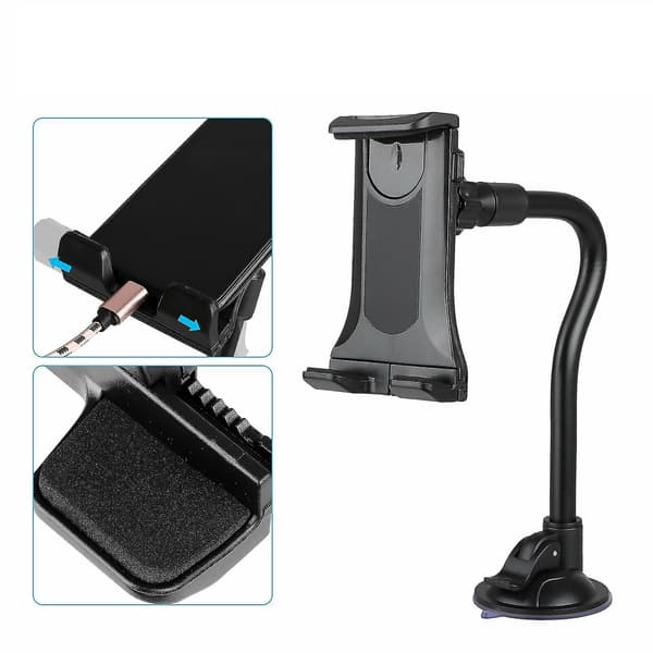 Universal bilrudeholder skrivebordsmontering til mobiltelefon tablet iPad GPS