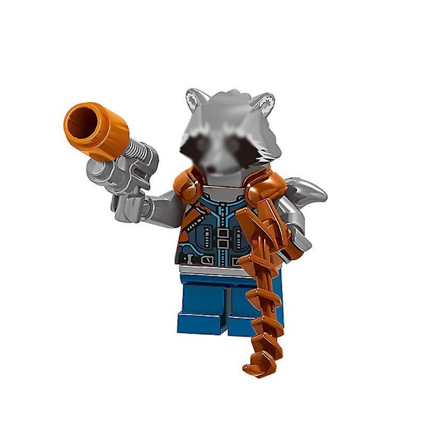 16 stk. Superhelte Serie Puslespil Samlede Byggeklodser Minifigur Legetøj