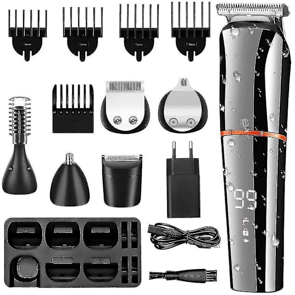 Beard trimmer with 2024 nose hair trimmer