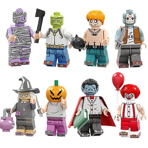 Halloween Vampire Building Block Minifigure Toy