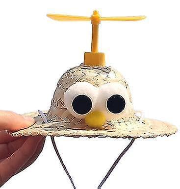 Dog Straw Sombrero Hat Pet Sun Cap S