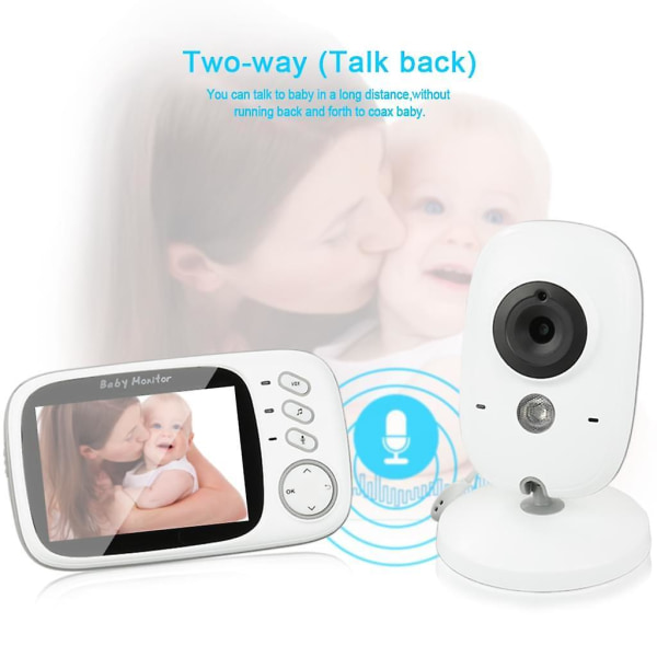 Camera Baby Monitor Wireless -digital Night Vision Walkie Talkie 3.2