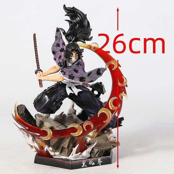 Demon Slayer Kokushibou Tsugikuni Michikatsu Excellent Figure Anime Model Statue Toy Collectibles Gift 26cm no box