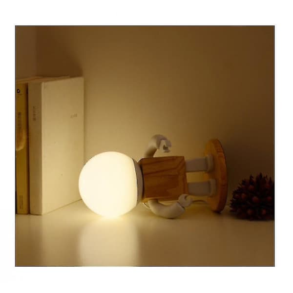 Bordlampe Tre Robot Barn Gutt Bursdagsgave