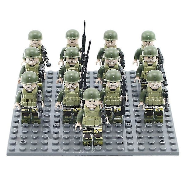 Poliisi Rakennuspalikat Sotilassarja Pojat Erikoispoliisi Minifiguuri Wwii Erikoisjoukot Pahalainen Lelu