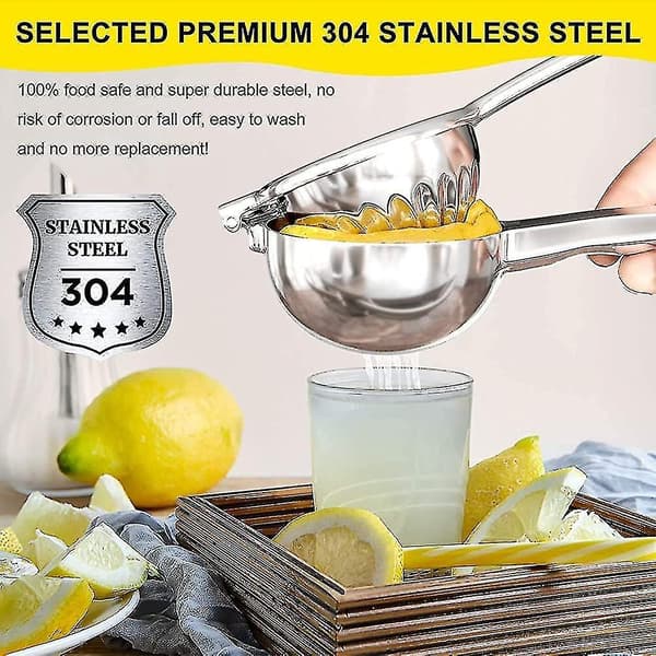 Lemon Squeezer Large Bowl   Lemon Squeezer With Cleaning Brush