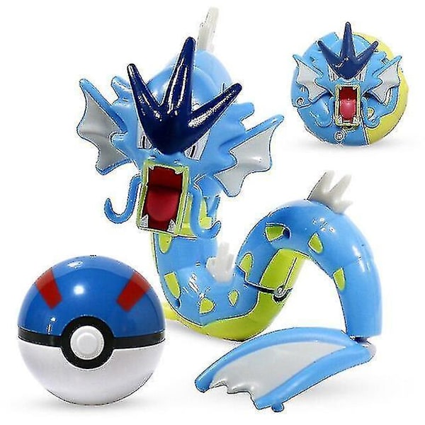 Yh Toys Variant Kugle Model Pikachu Greninja Lucario Pocket Monsters Mew-two Action Figur Legetøjsgave