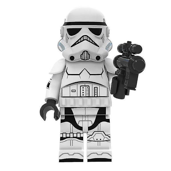 8pcs Star Wars Building Blocks Minifigures Iron Fist Legion Empire Storm Soldiers Assembled Building Block Toys