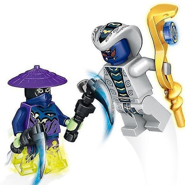 24 Pcs Phantom Ninja Building Blocks Minifigure Building Block Toys
