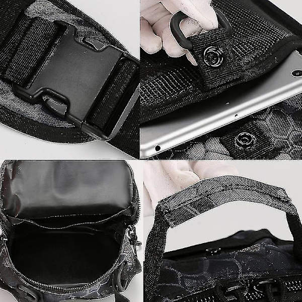 Outdoor   Shoulder Bag Hiking Trekking Backpack Sports Climbing Black snake
