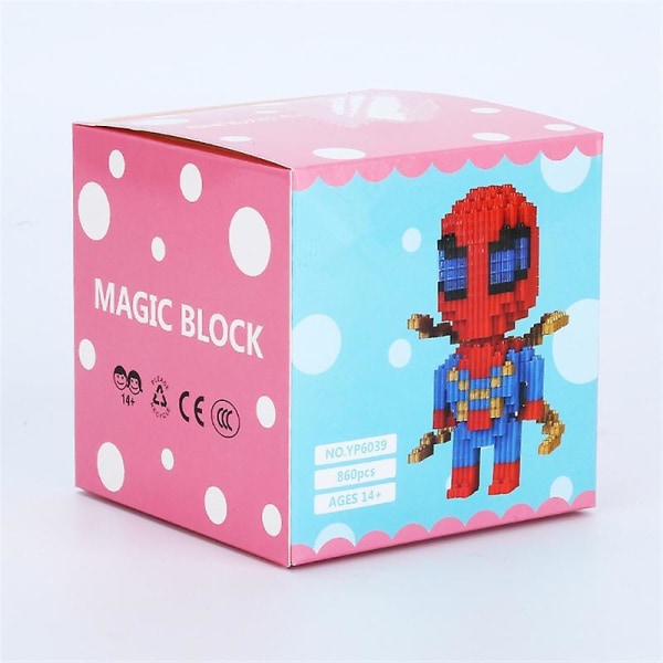 Toy Building Blocks Stall Small Particles High Difficulty Puzzle Assembled Toys-style 33