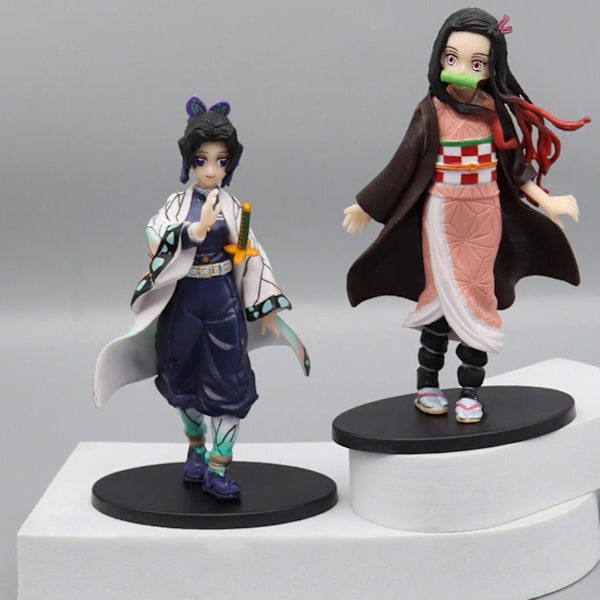 Demon Slayer Figure A Set Of 6 Version Action Figure Doll Toys 6.3 Inch Demon Slayer Figure