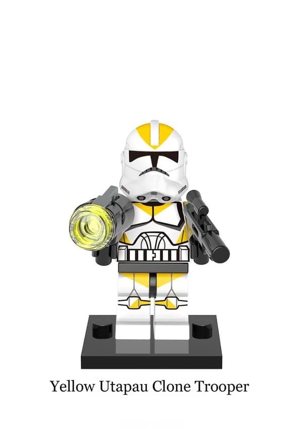 8pc Star Wars Assembled Building Block Minifigure Toy