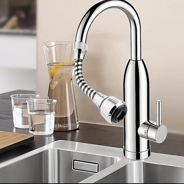 Sink Faucet Sprayer-360 Rotatable Anti-splash Faucet Nozzle Head With Hose