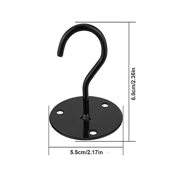 Heavy Duty Wall Mount Ceiling Hook, 4 Pieces Ceiling Hooks For Hanging Plants