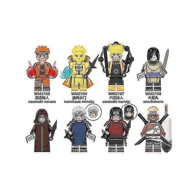 Kid Naruto Series Naruto Building Blocks Minifigure Children Assembling Toys