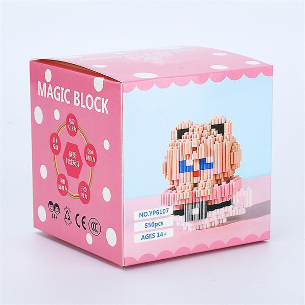 Toy Building Blocks Stall Small Particles High Difficulty Puzzle Assembled Toys-style 69