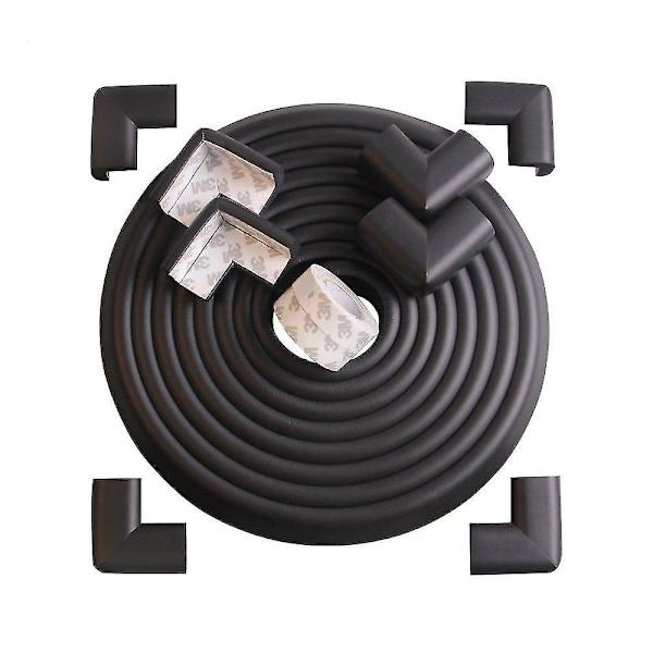 Tritina Corner And Edge Guards ,14ft (4.3m) [ 13ft Edge Cushion + 8 Corner Black
