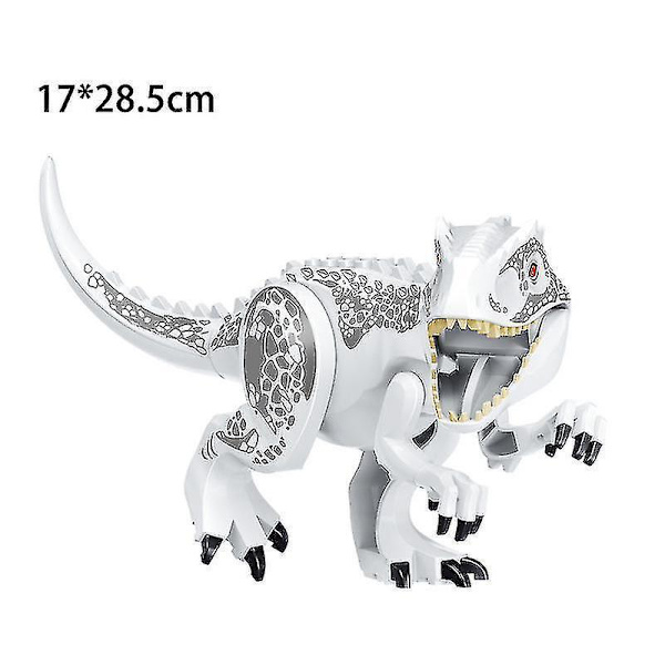 Suuret rakennuspalikat koottavat dinosauruslelut, erilaisia dinosaurusmalleja S1