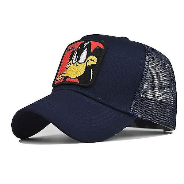 Disney Anime Figures Daffy Duck Baseball Cap Embroidered Cotton Cartoon Animals Four Seasons Mesh Hat Birthday Gifts 9