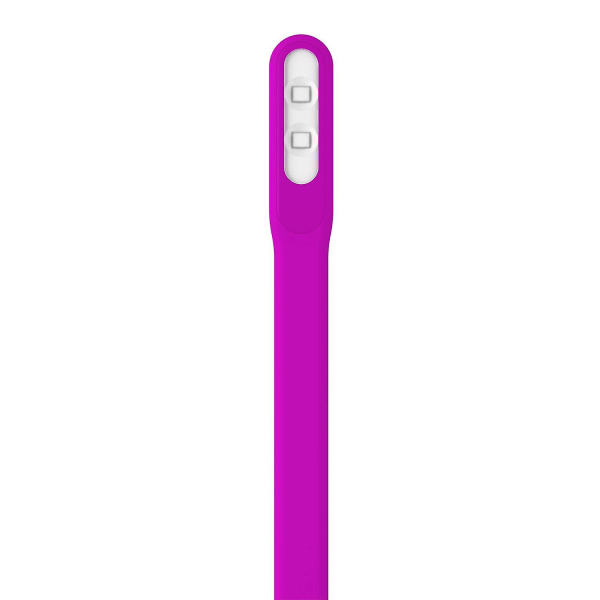 Mighty Bright Recharge 2 LED Clip On Book Light Rechargable With Micro USB Cable Provided, Various Colours Purple
