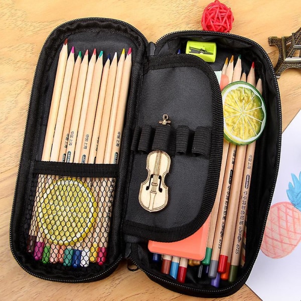 Sonic The Hedgehog Kids Pencil Case Pen Bag Pouch Stationary Organizer Case 5
