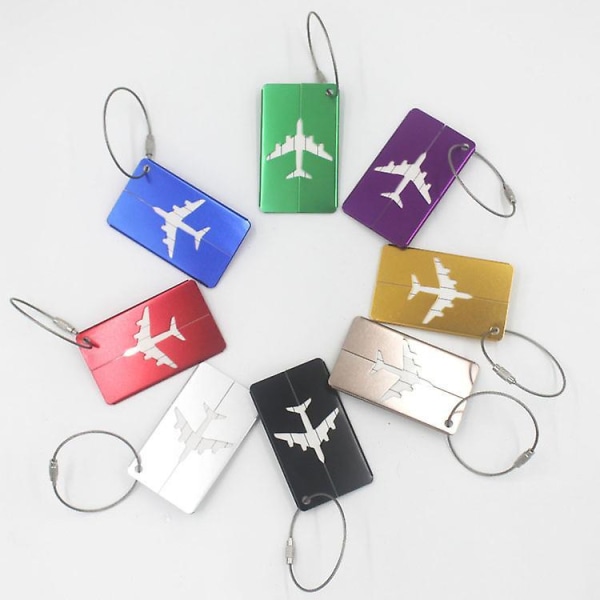 5 Pieces Luggage Tags Luggage Tags With Name Tags Address Tags