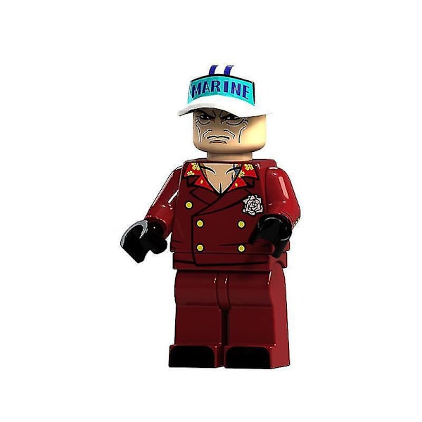 15pcs One Piece Luffy, Jobana Mesabo Robin Shanksbrook Assembled Building Block Minifigure Toy