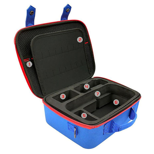 Travel Carrying Case Compatible With Nintendo Switch System Mario