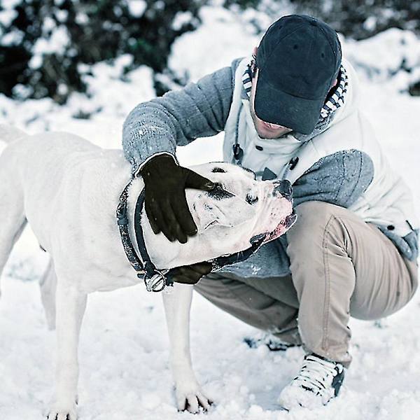 Waterproof Winter Gloves Men Women - Touchscreen Anti-slip Thermal Gif M