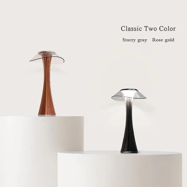 LED Table Lamp Touch Dimmable Table Lights(Black)