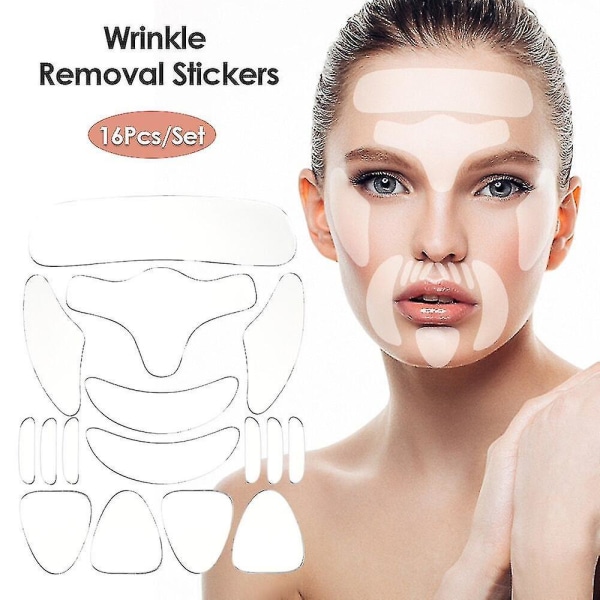 Reusable Silicone Wrinkle Removal Sticker Face Forehead Neck Eye Sticker Pad Anti Aging Patch Face Lifting Mask Skin Care Tools 11pcs