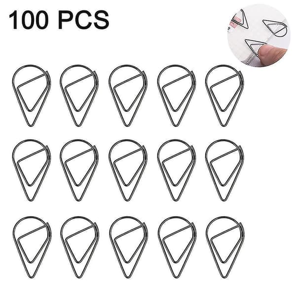 100pcs Paper Clips , Durable  Rust Resistant Paper Clips Ideal For Office School And Personal Document Organization