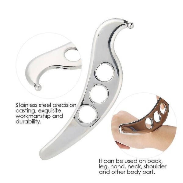 Stainless Steel Gua Sha Tool Manual Scraping Massager Physical Therapy