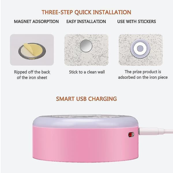 Rechargeable bedroom touch LED night light