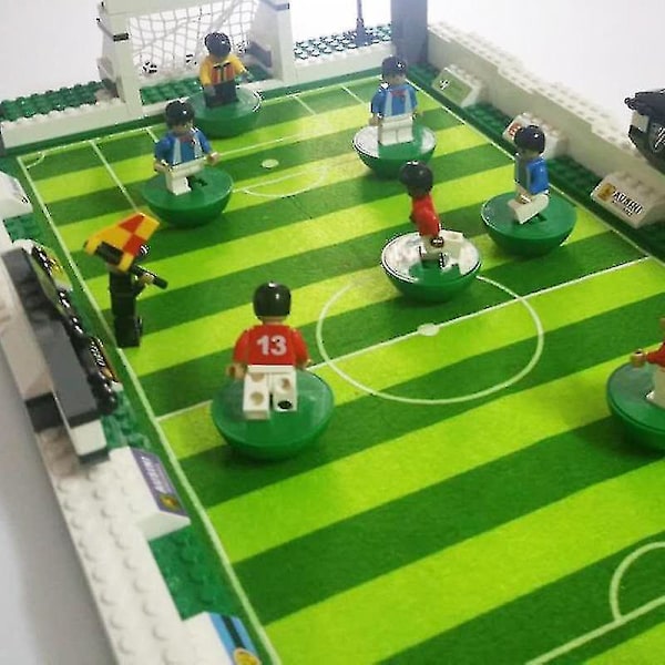 Osney 25690 World   Football Stadium Putting Building Blocks Boy Sports Series Diy Assembling Toys-3